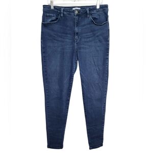 Kancan Signature Woman Kurvy Ultra High Rise Ankle Skinny Jeans Size 31 Stretch